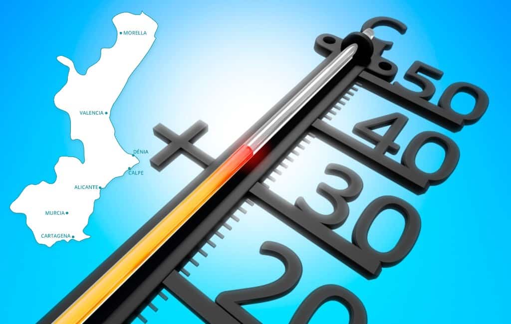 Februari record van 29,4 graden niet verbroken in Alicante