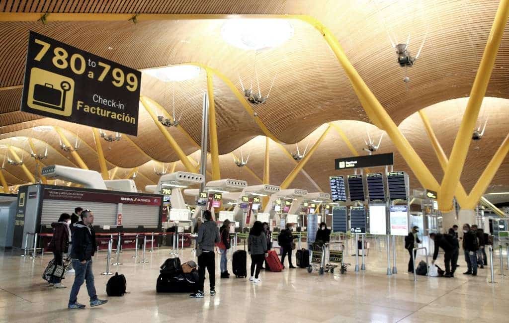 Slechts vijf vliegvelden open tijdens de de-escalatiefasen in Spanje