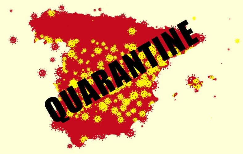 Verplichte quarantaine Spanje geldt alleen tijdens noodtoestand