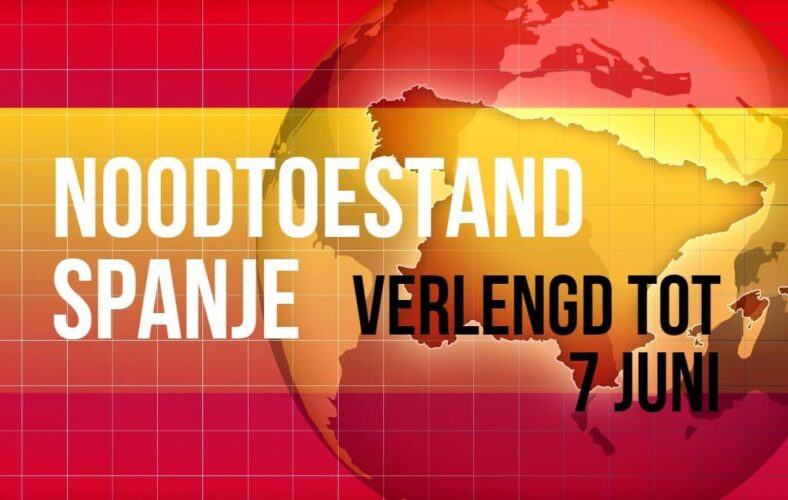 Spanje krijgt vijfde verlenging van de noodtoestand tot 7 juni