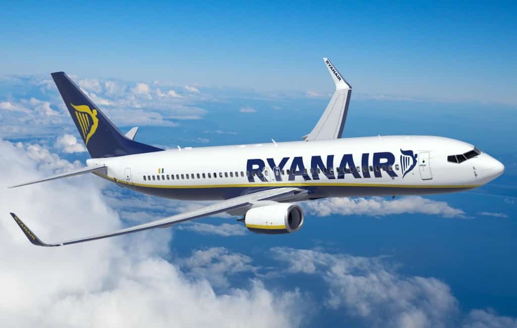 Ryanair start op 1 juli met vluchten naar Spanje