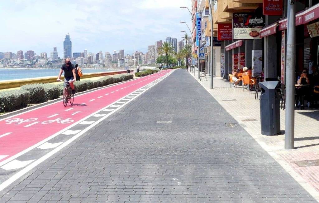 San Pedro straat in Benidorm wordt voetgangersgebied