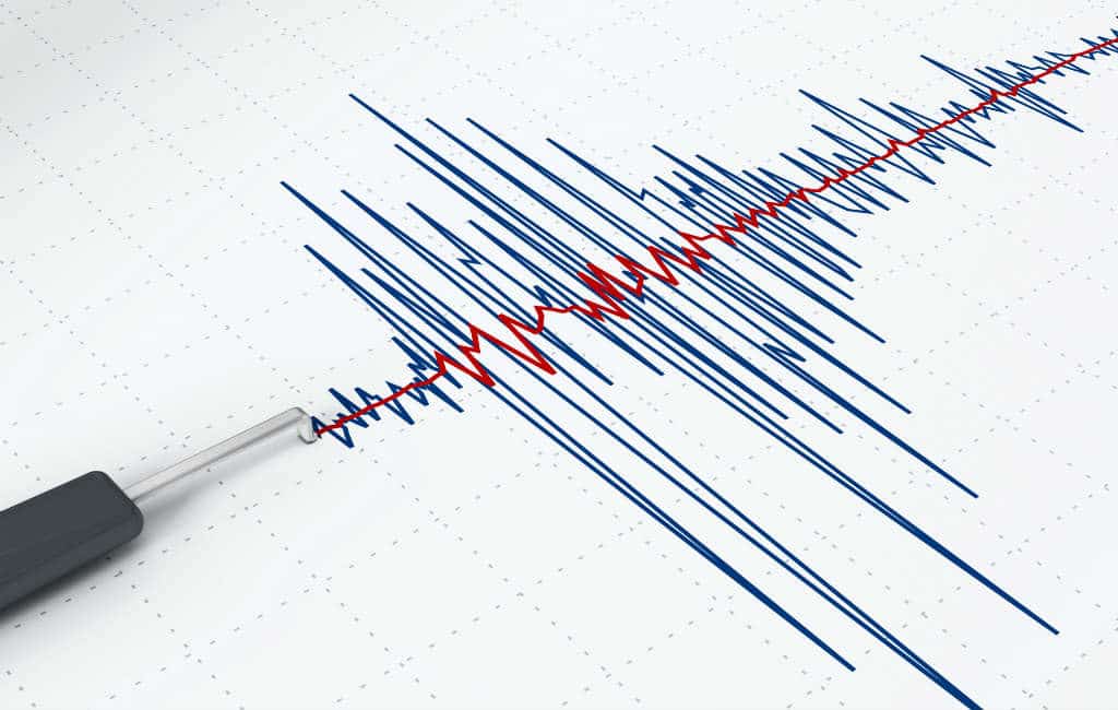 Aardbeving van 4 op de schaal van Richter gevoeld op Tenerife