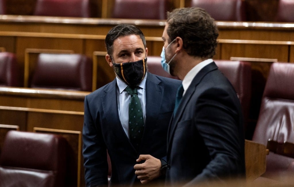 VOX-partij wil een motie van wantrouwen tegen de regering-Sánchez in Spanje
