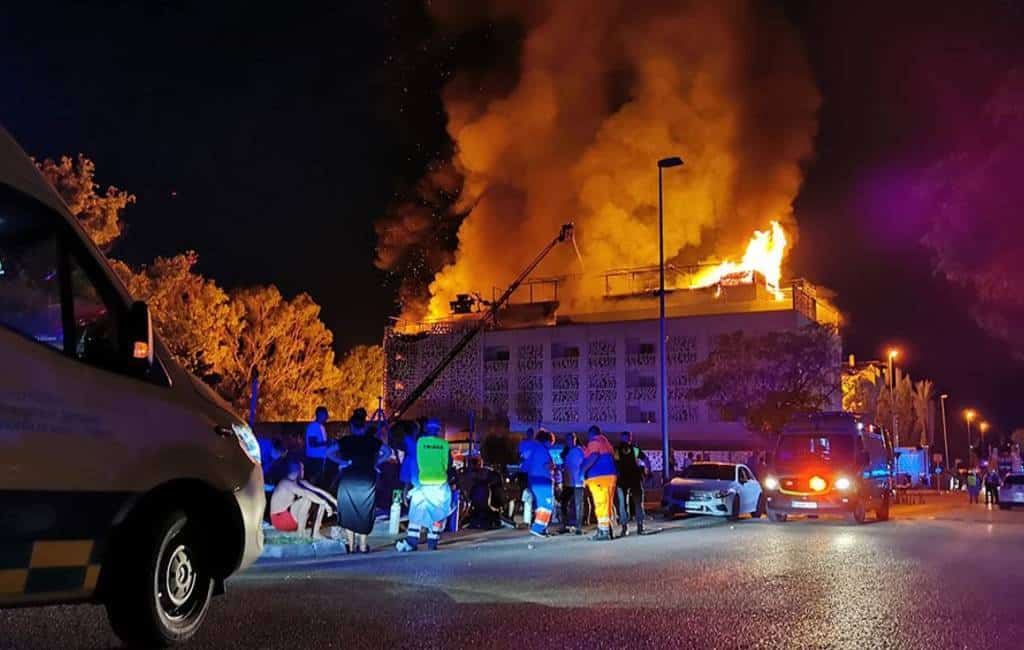 Een dode en diverse gewonden bij uitslaande brand luxe hotel Marbella