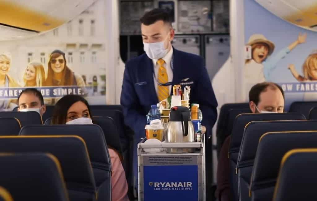 Minder Ryanair vluchten naar Spanje vanwege dalende vraag