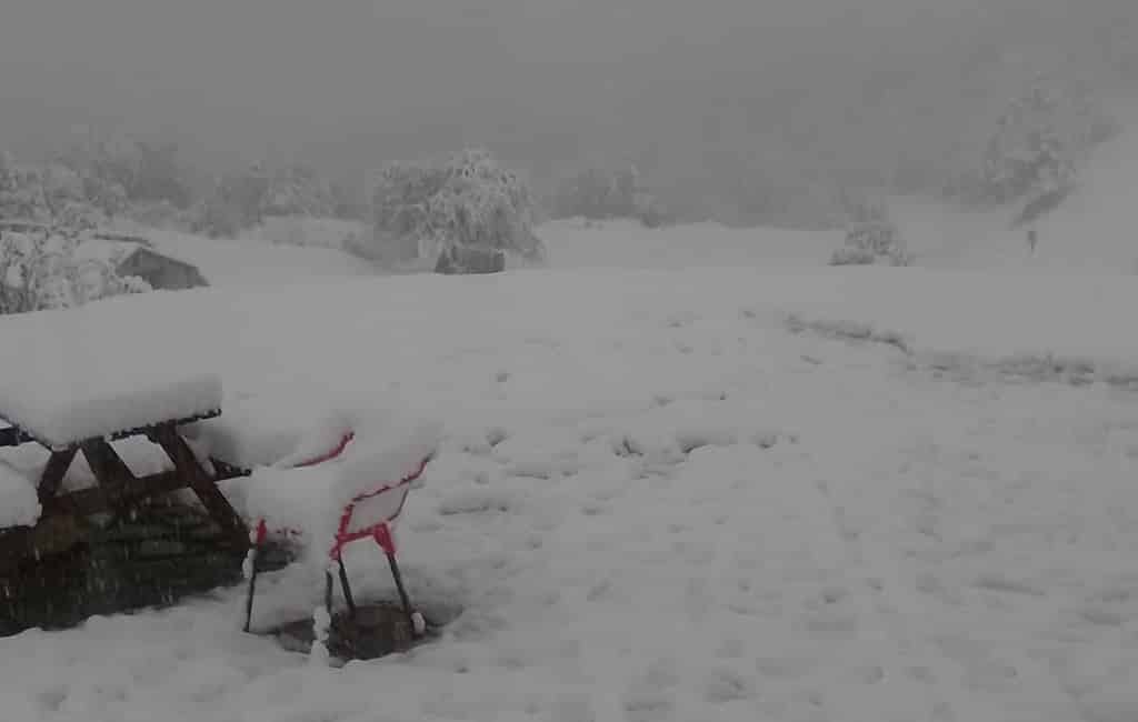 Storm Alex zorgt voor 25 centimeter sneeuw in de Pyreneeën