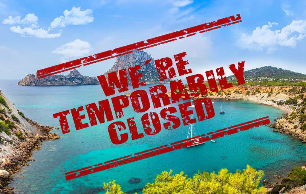 Balearen eiland Ibiza krijgt ook een eiland-lockdown