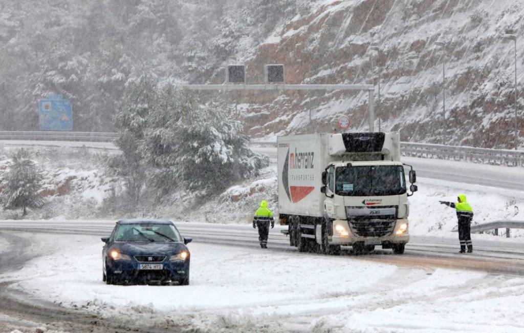 Hevigste sneeuwval van afgelopen 10 jaar in Catalonië