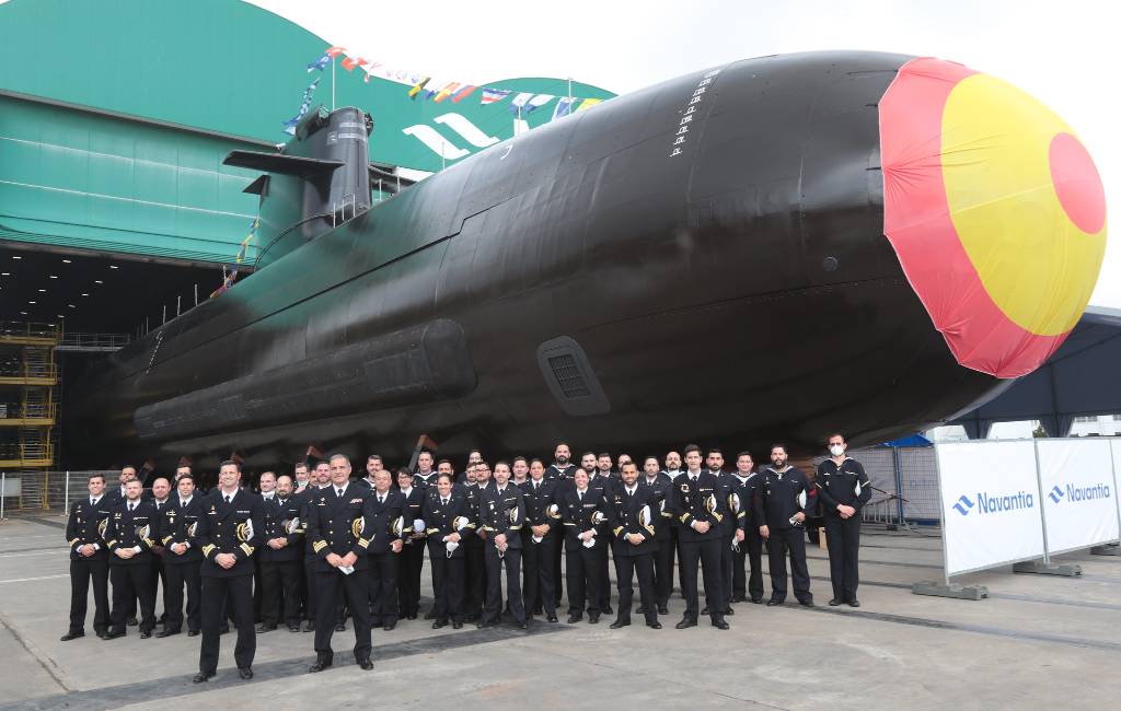 Eerste onderzeeër die volledig in Spanje is ontworpen en gebouwd gepresenteerd