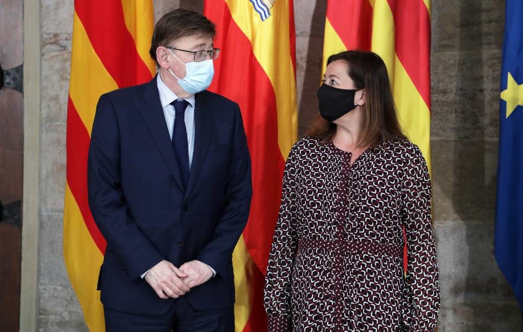 Valencia regio en Balearen vragen de EU om gratis vakantie PCR-tests