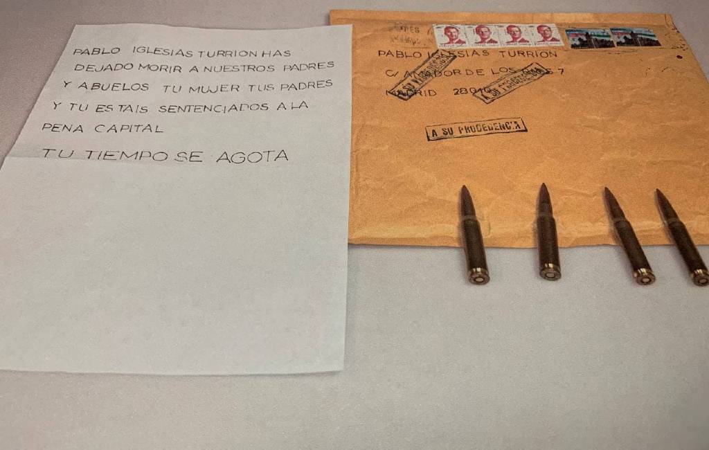 Opnieuw enveloppen met kogels gevonden voor regionale premier Madrid en voormalige premier Spanje