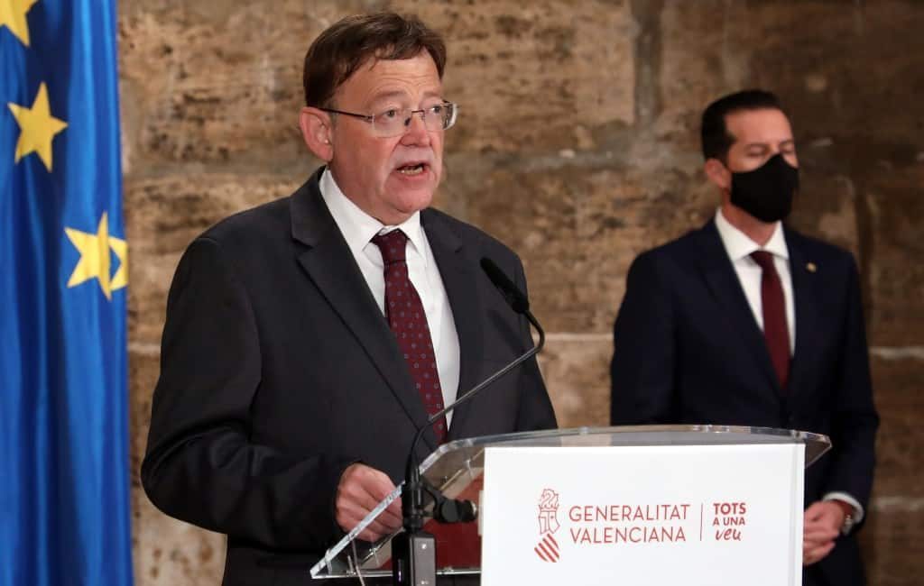Regiopreimer Valencia: na 9 mei geen regionale lockdown meer en latere avondklok
