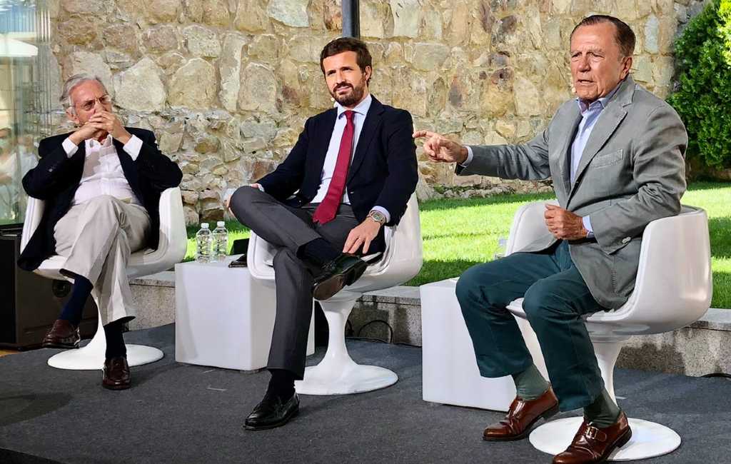 Spaans voormalig minister noemt in bijzijn van PP-partijleider Mark Rutte een ‘hoerenzoon’