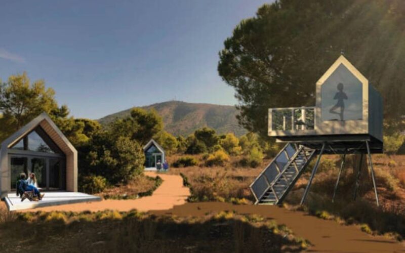 Plannen voor een nieuwe glamping in Alfaz del Pi aan de Costa Blanca