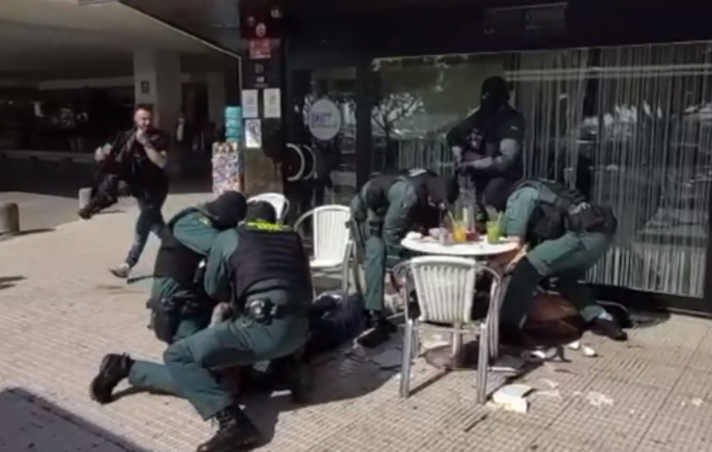 Politie arresteert in 10 seconden twee Duitse criminelen op Mallorca