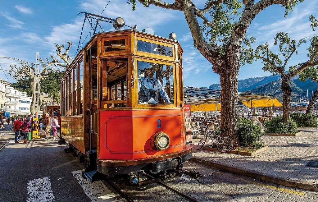 De Sóller-tram op Mallorca is tot februari buiten dienst vanwege werkzaamheden