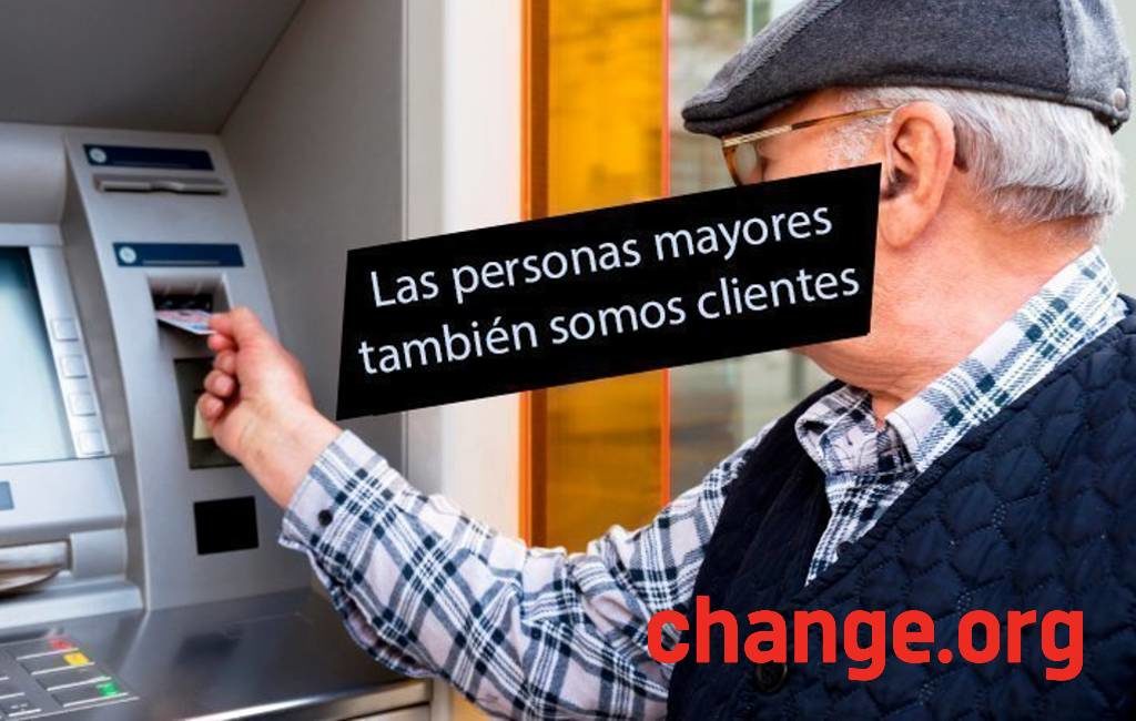 78-jarige man in Valencia verzamelt 155.000 handtekeningen voor meer menselijke aandacht bij banken