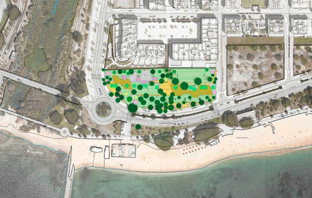 Cambrils krijgt een nieuw park bij het strand van l’Esquirol