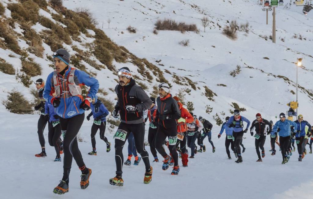 Eerste ‘Snow Running’ kampioenschap ter wereld in de Sierra Nevada