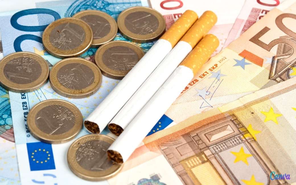 Sigaretten roken in Spanje is 1.000 euro goedkoper dan in Nederland en België