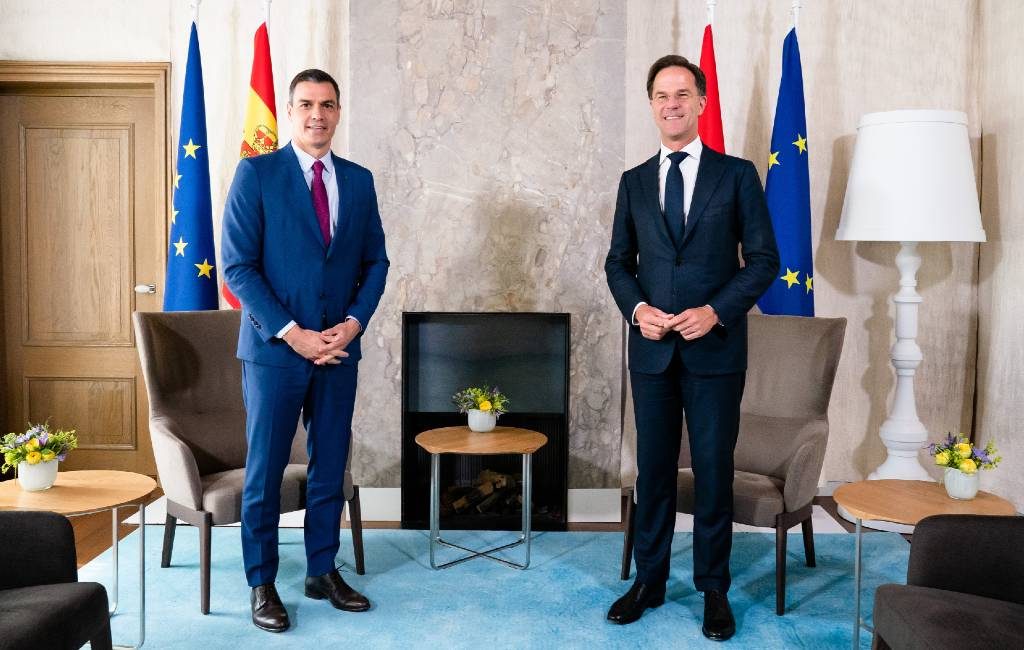 Minister-president Rutte op bezoek bij premier Sánchez en Koning Felipe VI in Spanje