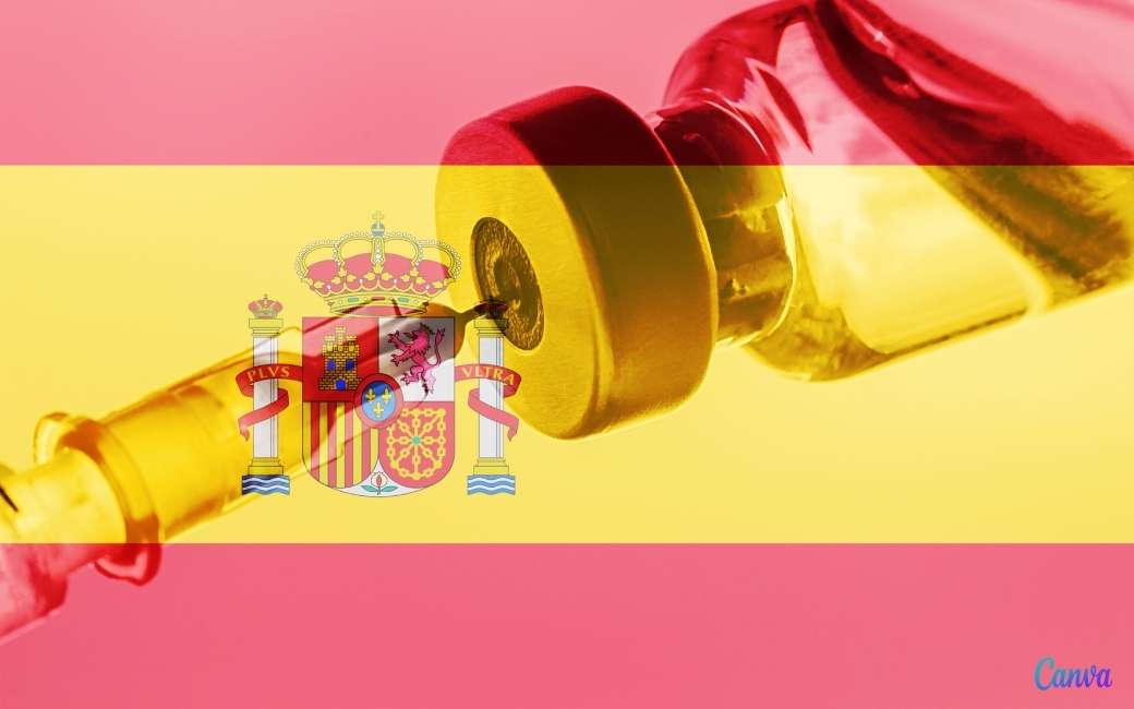 Spanje slaagt er niet in het corona vaccinatie ritme hoog te houden