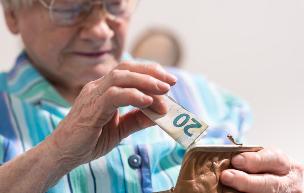Gemiddelde ouderdomspensioen Spanje in mei (2022) is 1.254 euro