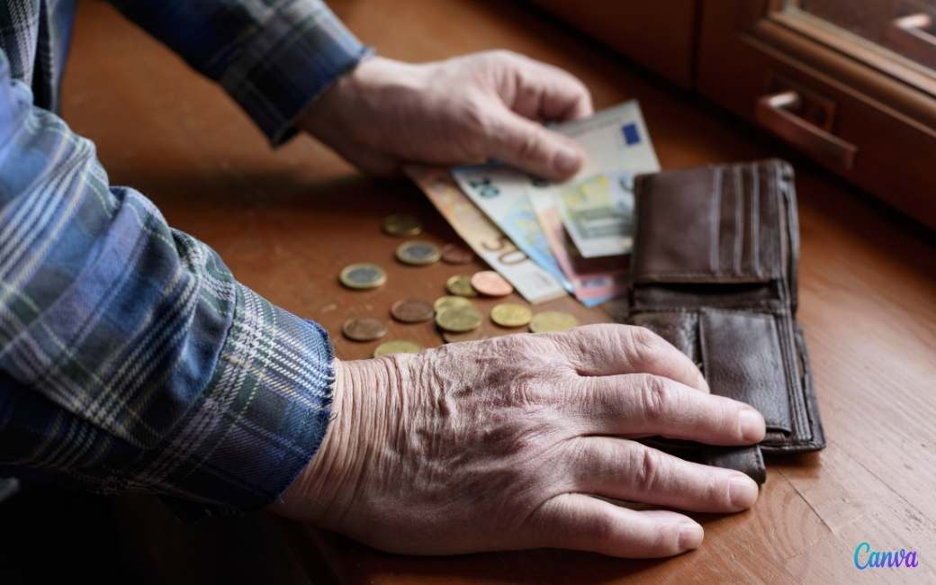 Gemiddelde ouderdomspensioen Spanje in juni (2022) is bijna 1.255 euro