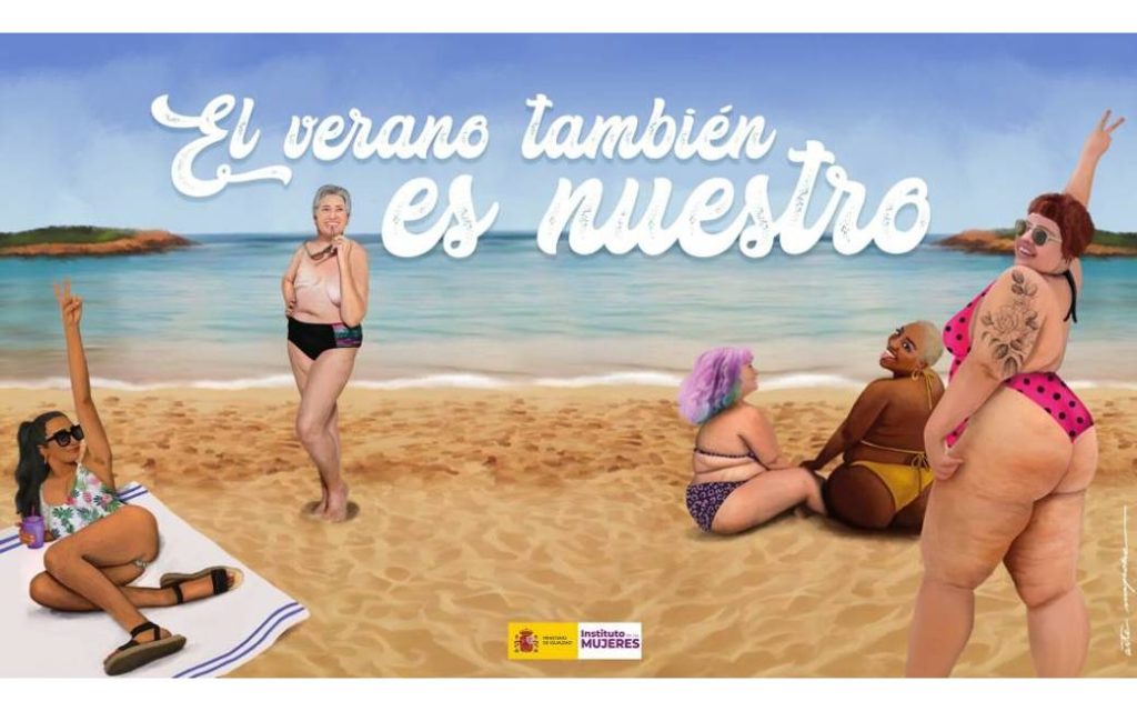De bekritiseerde campagne ‘de zomer is ook van ons’ als body positivity in Spanje