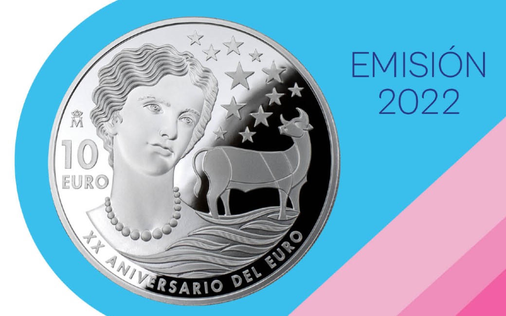 Spanje brengt nieuwe 10-euromunt uit als 20-jarige euro-herdenking