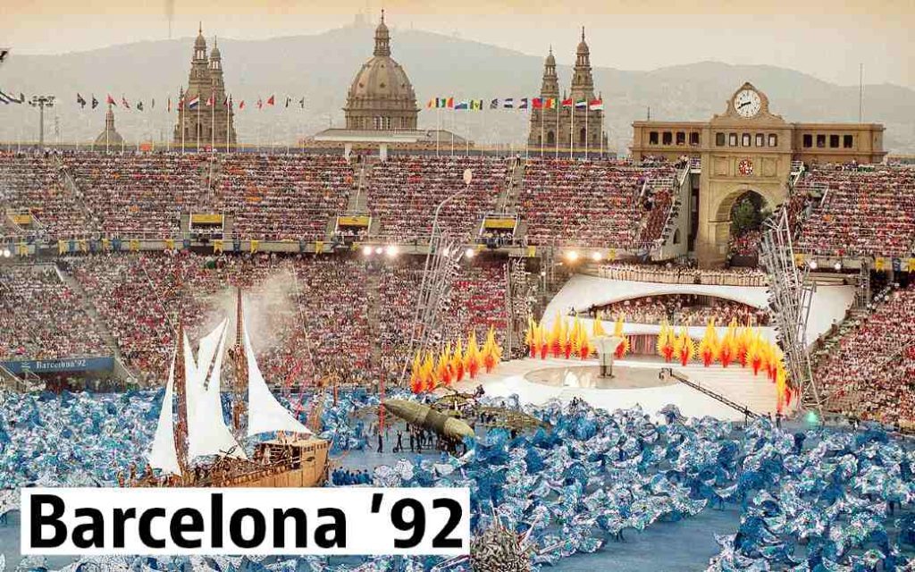 30 jaar geleden in 1992 begonnen de Olympisch Zomerspelen in Barcelona