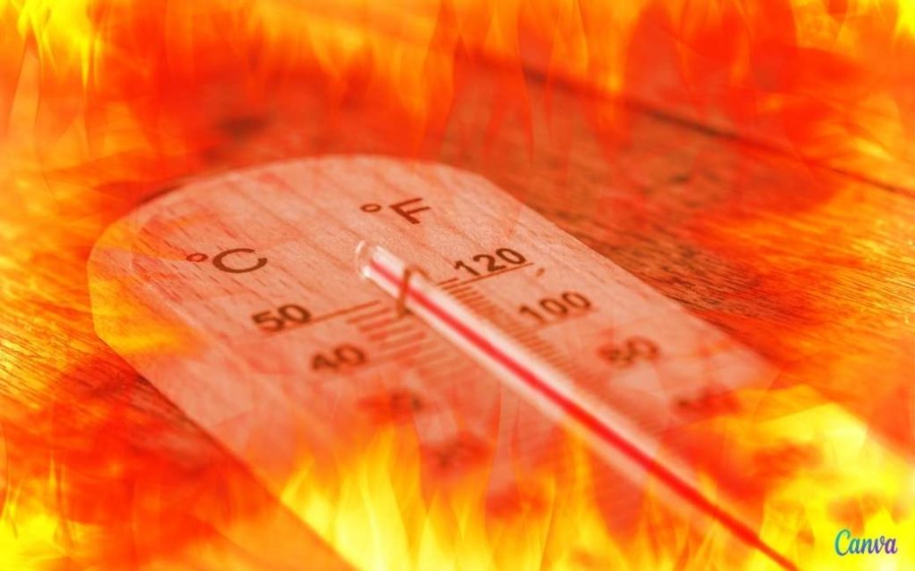 6 augustus is gemiddeld de warmste dag in heel Spanje