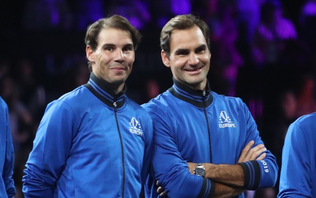 Rafael Nadal laat wens van vriend/rivaal Federer in vervulling gaan met een dubbelwedstrijd
