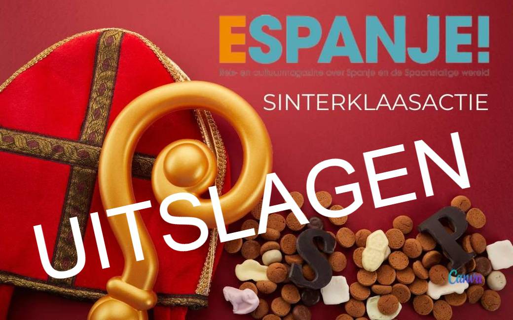 Uitslag ESPANJE! Reis- en cultuurmagazine Sinterklaasactie