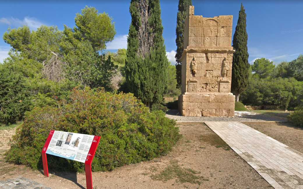 Romeinse graftoren bij Tarragona wordt na blikseminslag gerestaureerd