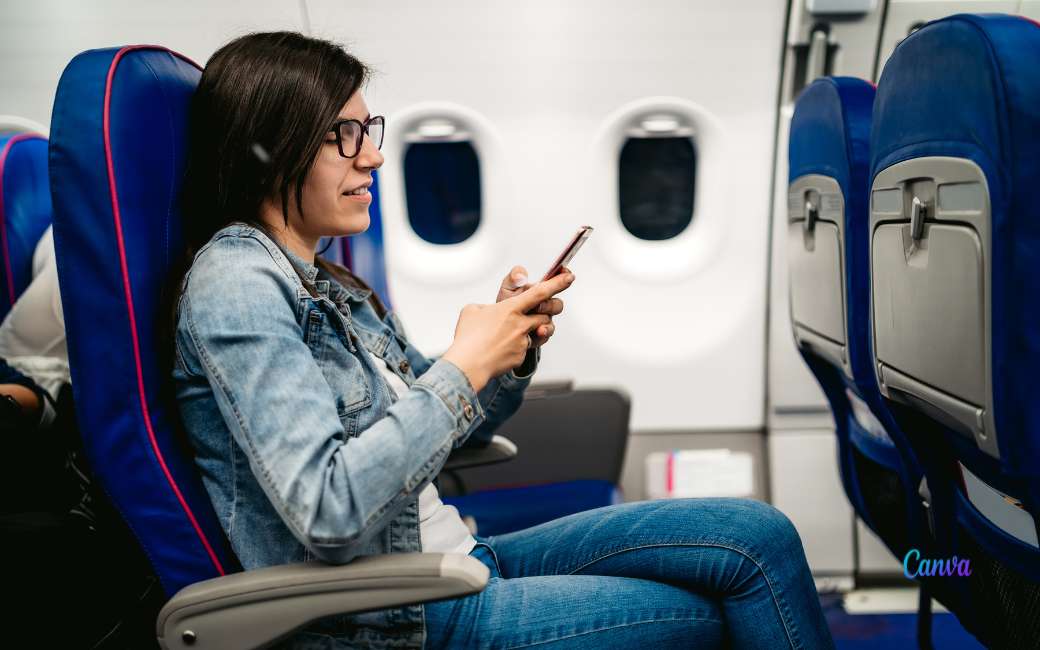 Vanaf 2023 mag je de smartphone tijdens een vlucht naar Spanje gebruiken