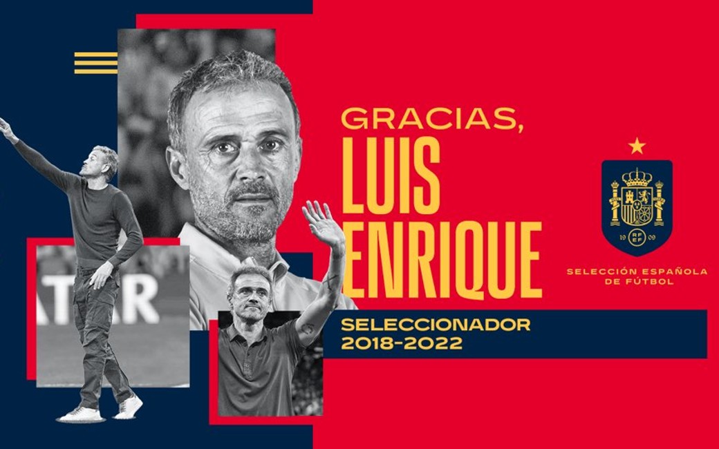 Spanje ontslaat bondscoach Luis Enrique na WK-debacle