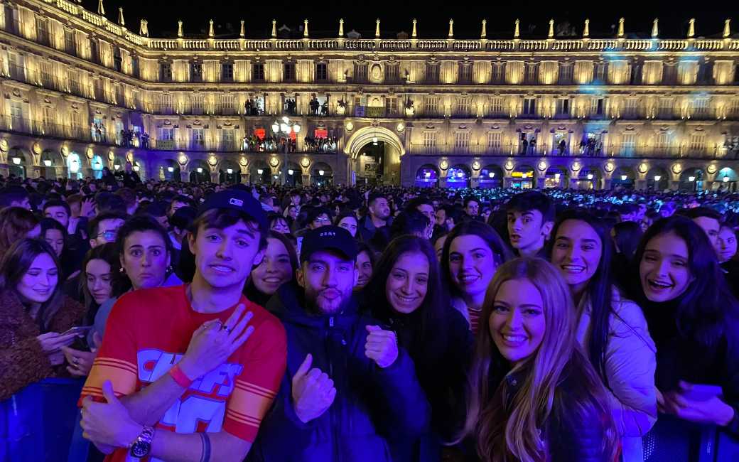 20.000 jongeren vieren universitair oudjaar in Salamanca