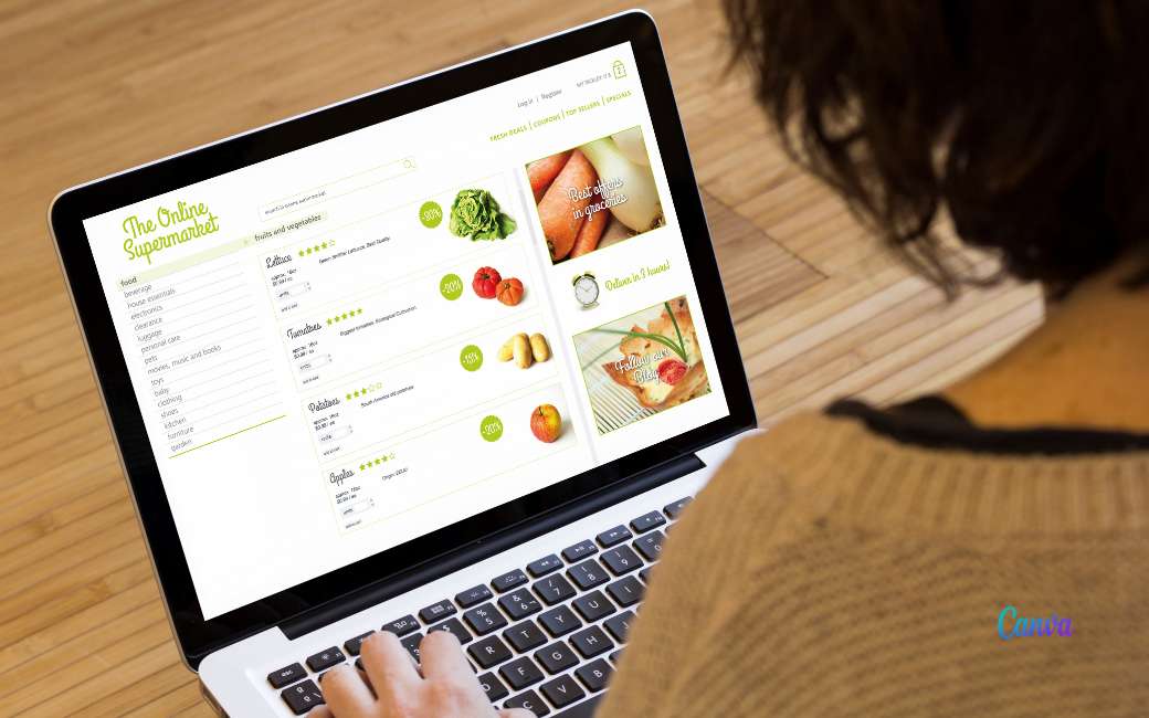 Supermarkten in Spanje verhogen prijzen online verkopen in 2022