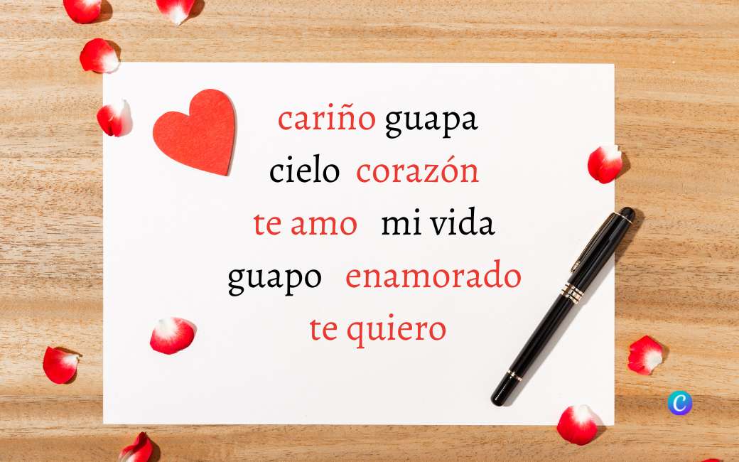 Verras je geliefde met deze lieve Spaanse woorden en zinnen