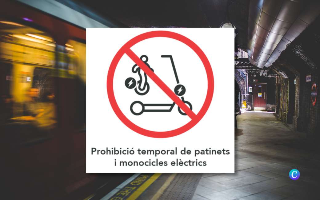 Verboden met elektrische steps het openbaar vervoer in Catalonië te gebruiken