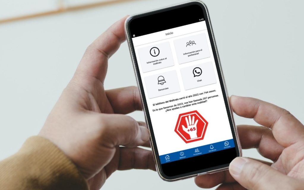 Eerste app voor het voorkomen van misbruik en mishandeling van ouderen in Spanje