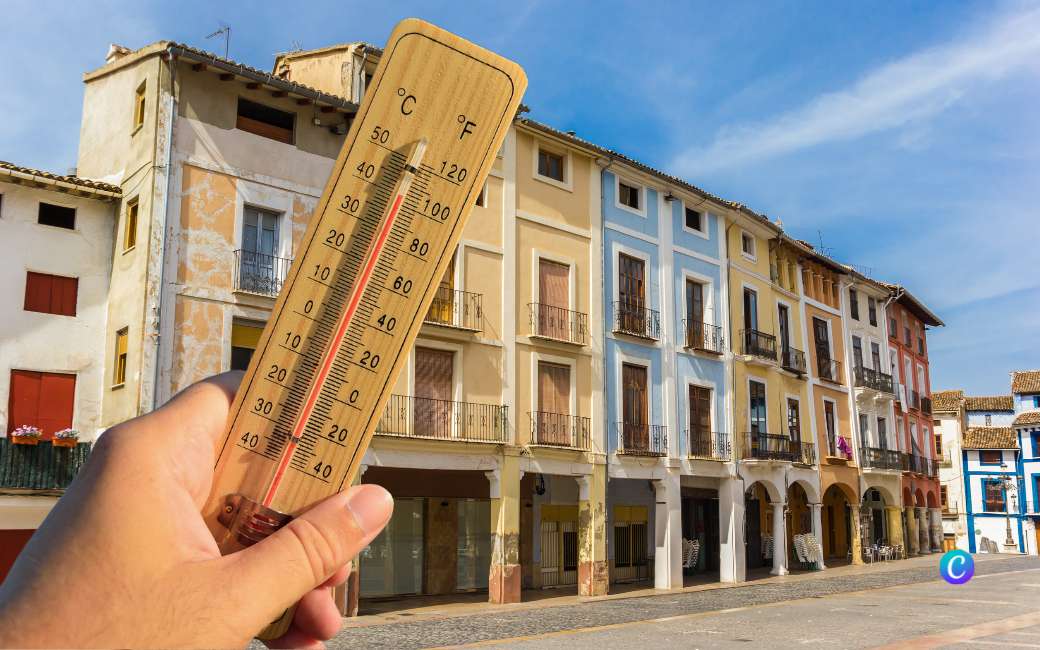 Xàtiva heeft maandag de hoogste temperatuur van heel Spanje en Europa bereikt met 33 graden