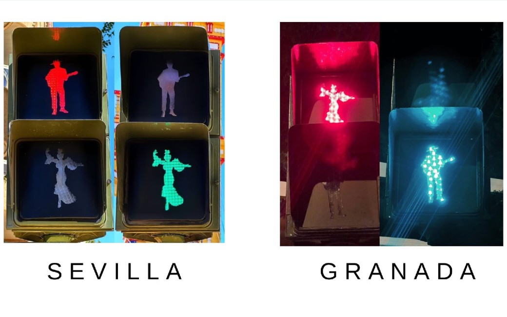 Flamenco-stoplichten in Granada onder vuur vanwege mogelijk plagiaat