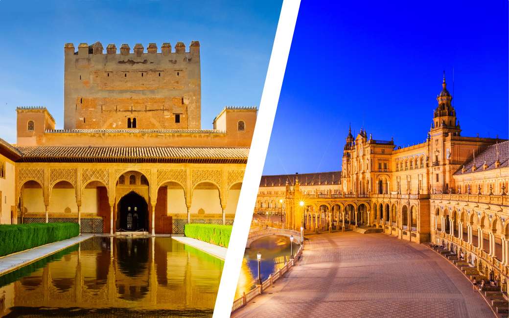Sevilla en Granada vechten om titel ‘mooiste stad van Spanje’