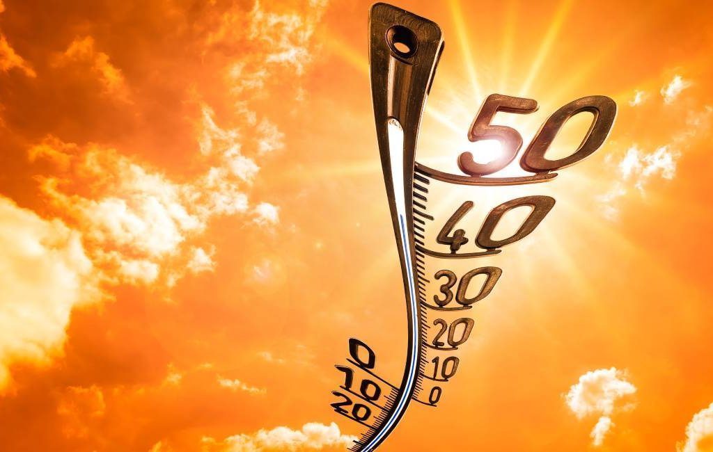 Hoogste temperatuur hittegolf Spanje gemeten in Valencia met 46,8 graden