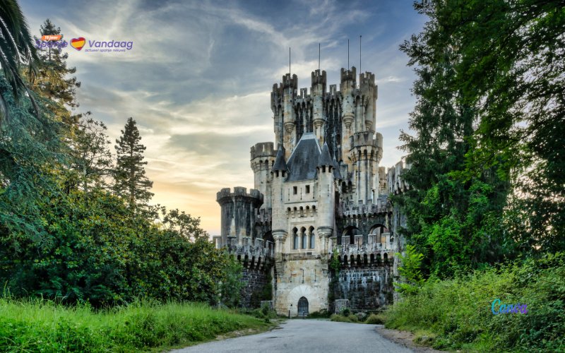 Ken jij dit mysterieuze kasteel in een eeuwenoud bos in Spanje al?
