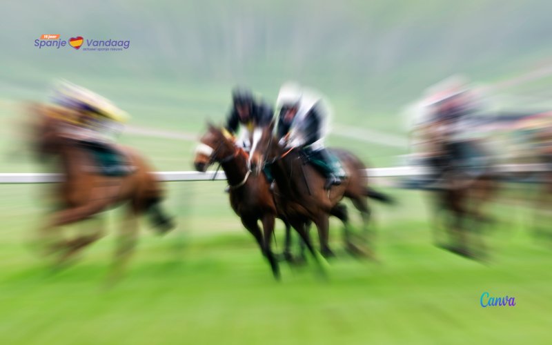 Paarden winnen van de mensen in de legendarische estafetteloop in Aragón