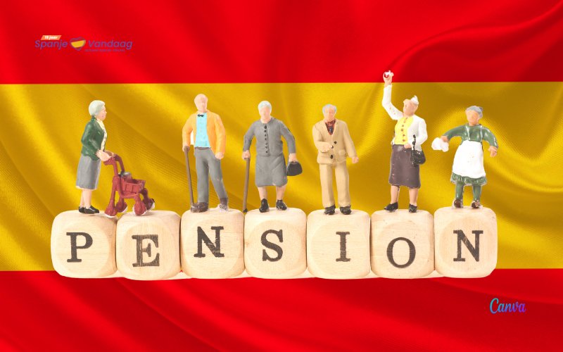 Gemiddelde ouderdomspensioen Spanje in september (2023) is 1.376 euro